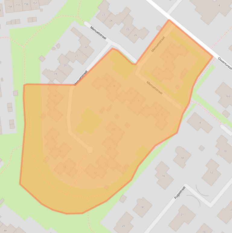 Kaart van postcodegebied 7534GD.