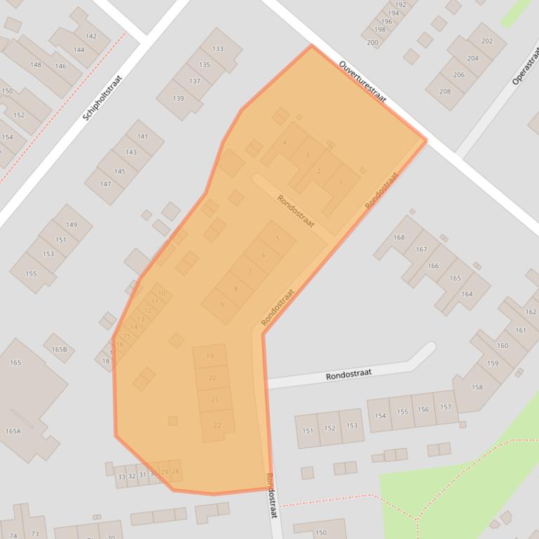 Kaart van postcodegebied 7534GG.