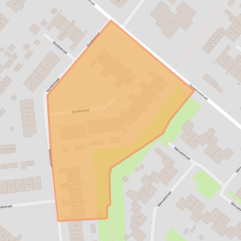 Kaart van postcodegebied 7534GN.