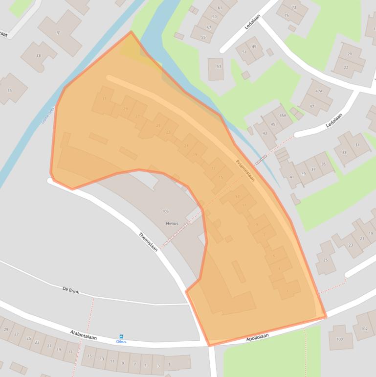 Kaart van postcodegebied 7534HM.