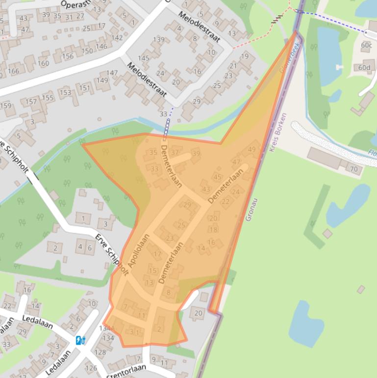 Kaart van postcodegebied 7534HS.