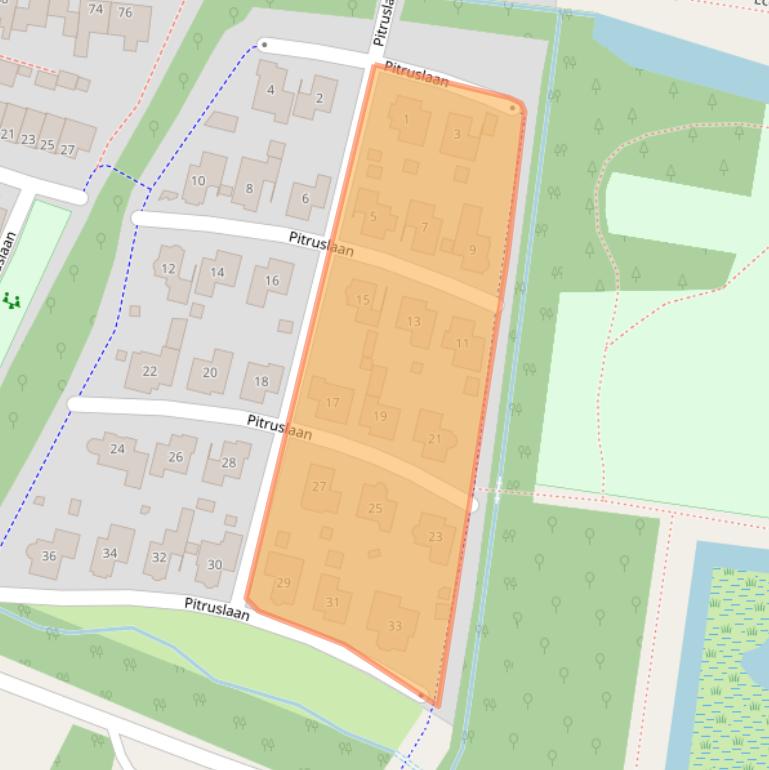 Kaart van postcodegebied 7534JB.