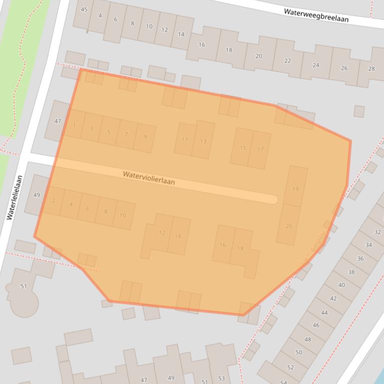 Kaart van postcodegebied 7534KG.