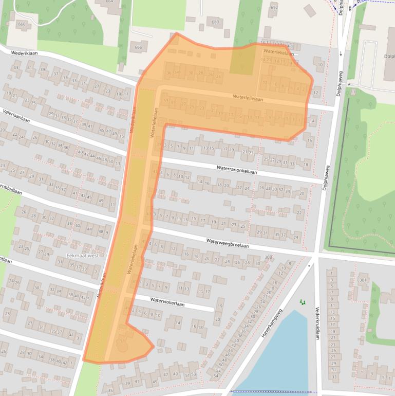 Kaart van postcodegebied 7534KK.