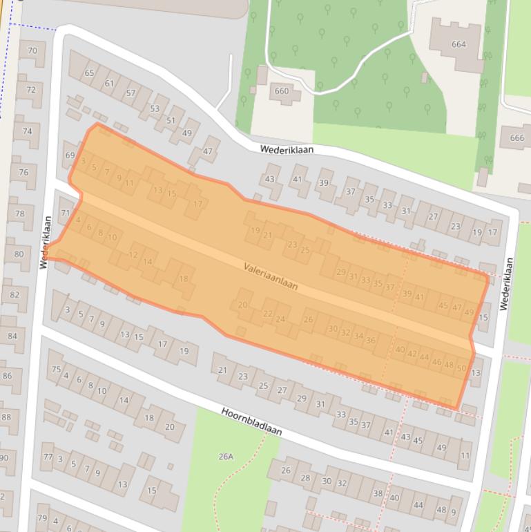 Kaart van postcodegebied 7534KS.