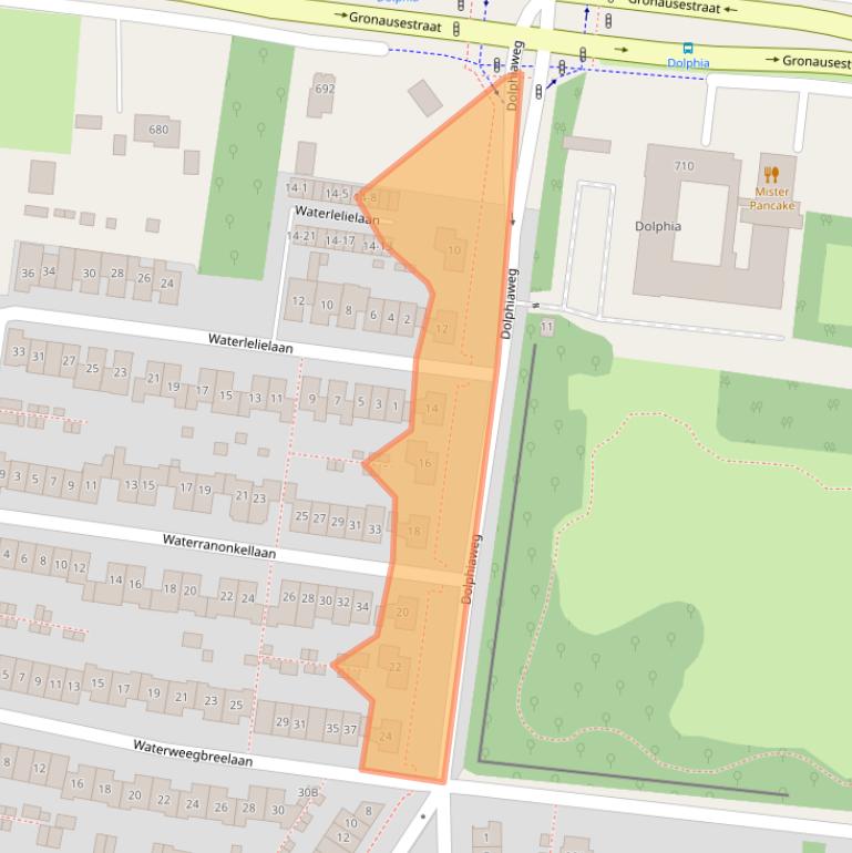 Kaart van postcodegebied 7534KT.