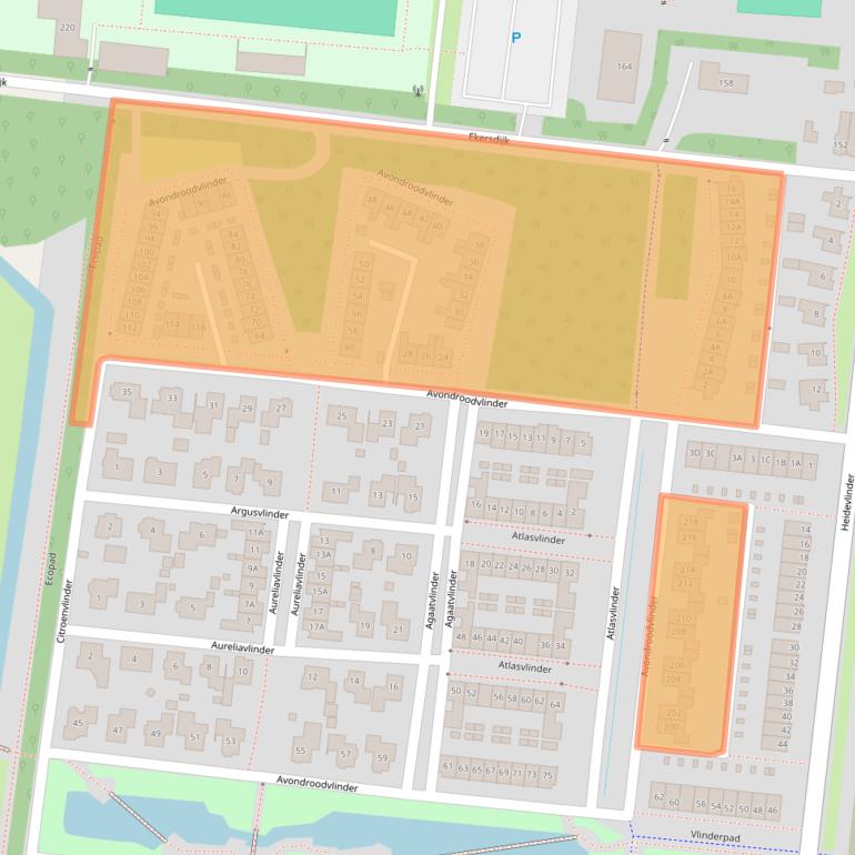 Kaart van postcodegebied 7534LJ.