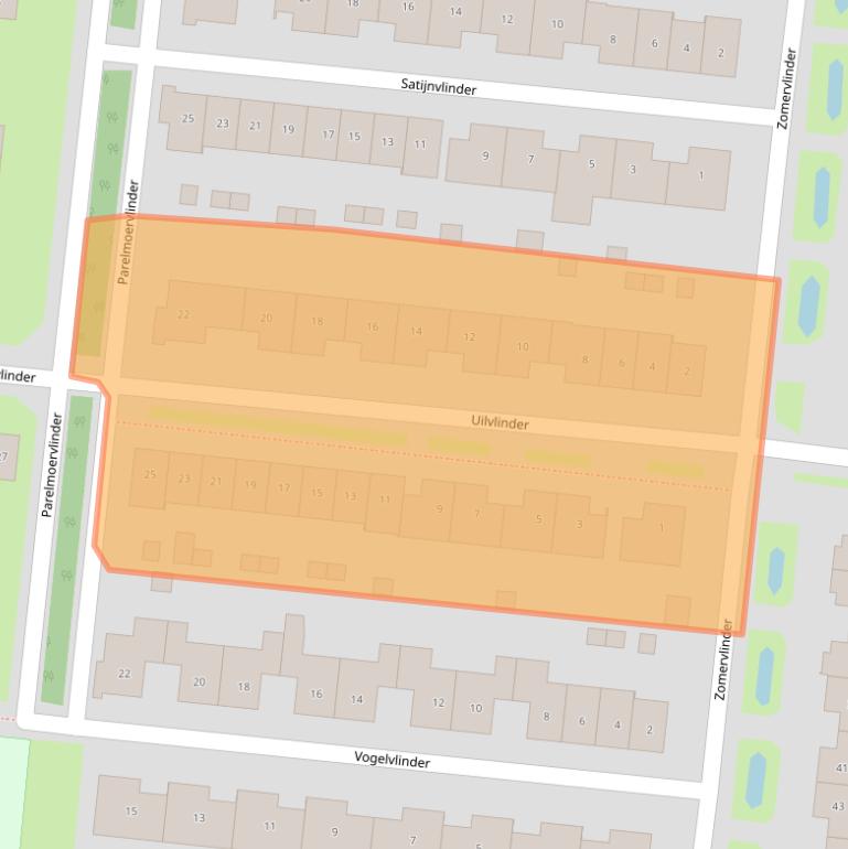 Kaart van postcodegebied 7534MD.