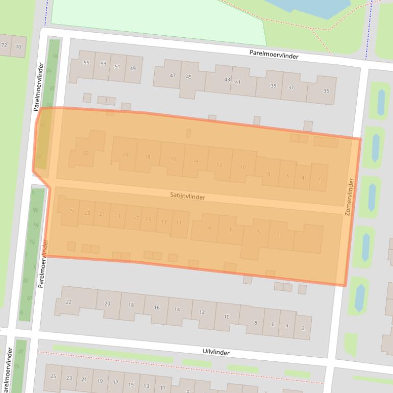 Kaart van postcodegebied 7534ME.