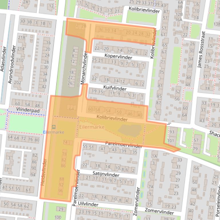 Kaart van postcodegebied 7534MJ.