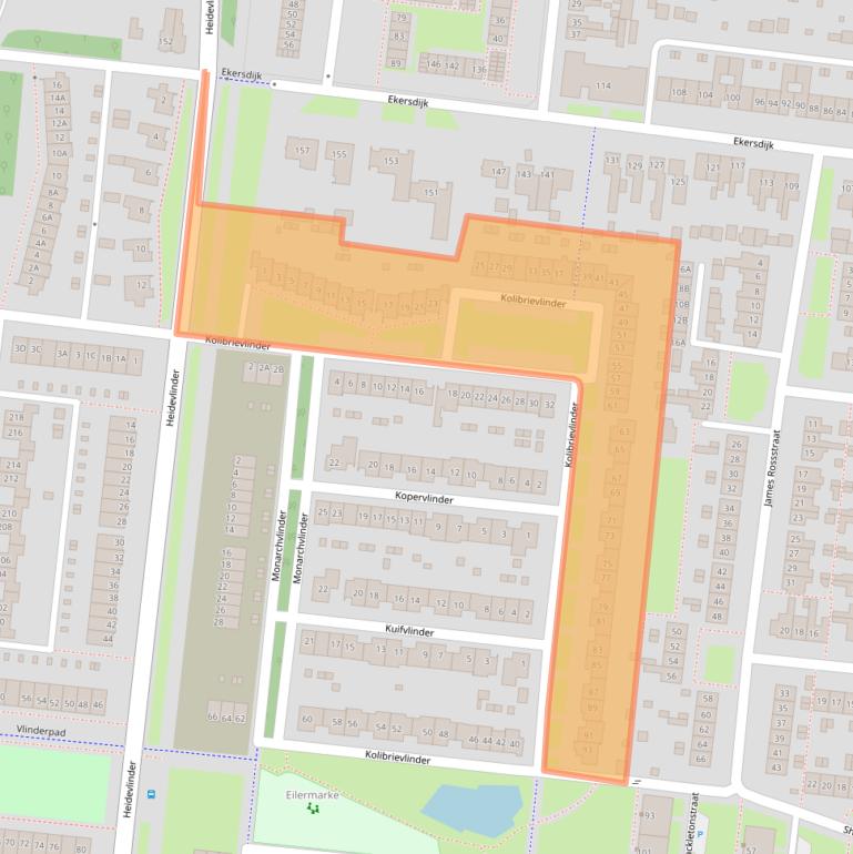 Kaart van postcodegebied 7534MK.