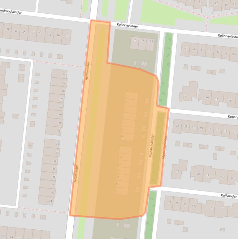 Kaart van postcodegebied 7534ML.
