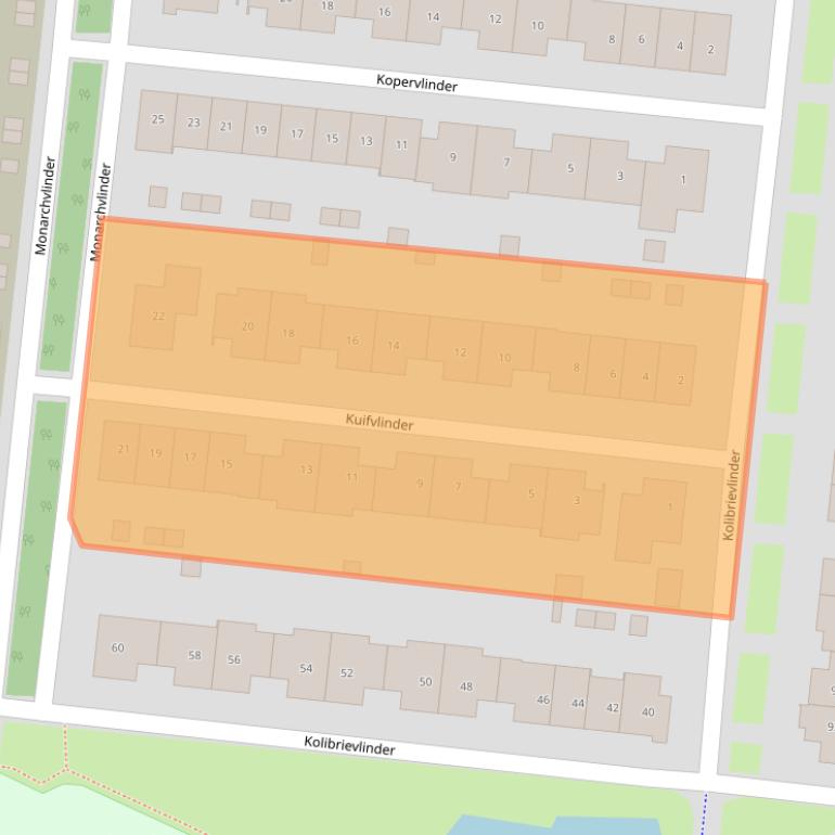 Kaart van postcodegebied 7534MN.
