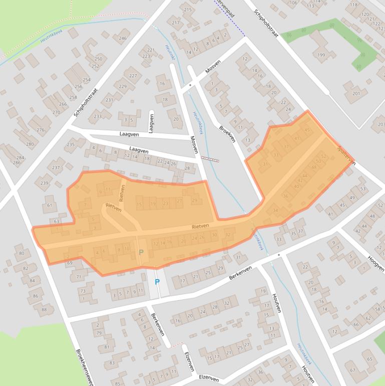 Kaart van postcodegebied 7534NH.