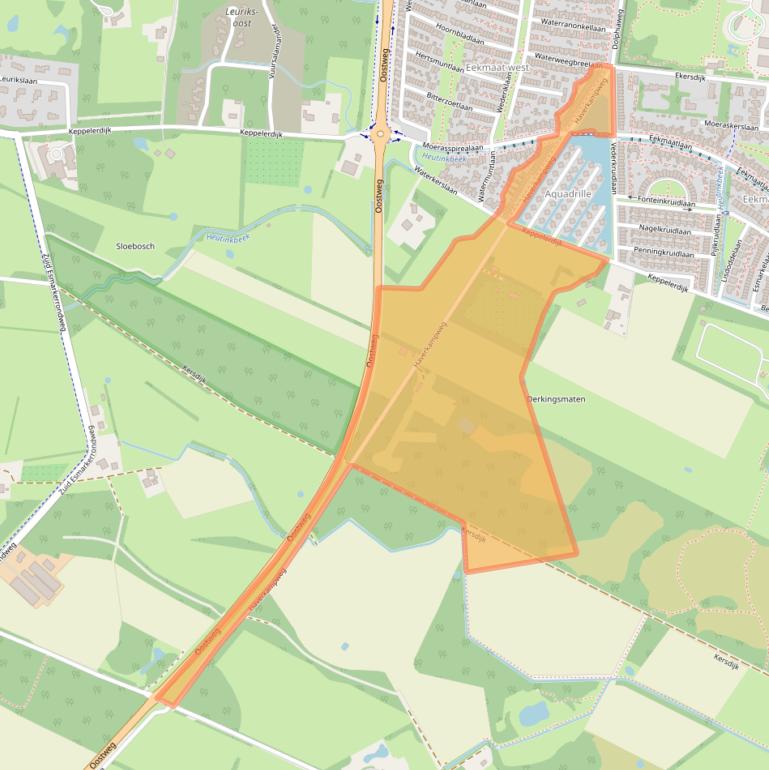 Kaart van postcodegebied 7534PJ.