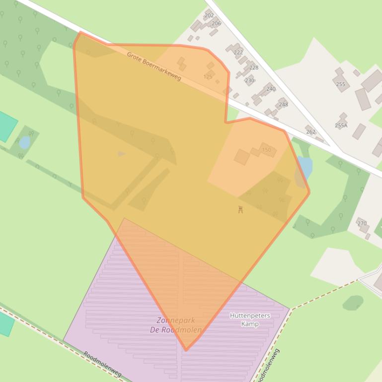 Kaart van postcodegebied 7534PV.