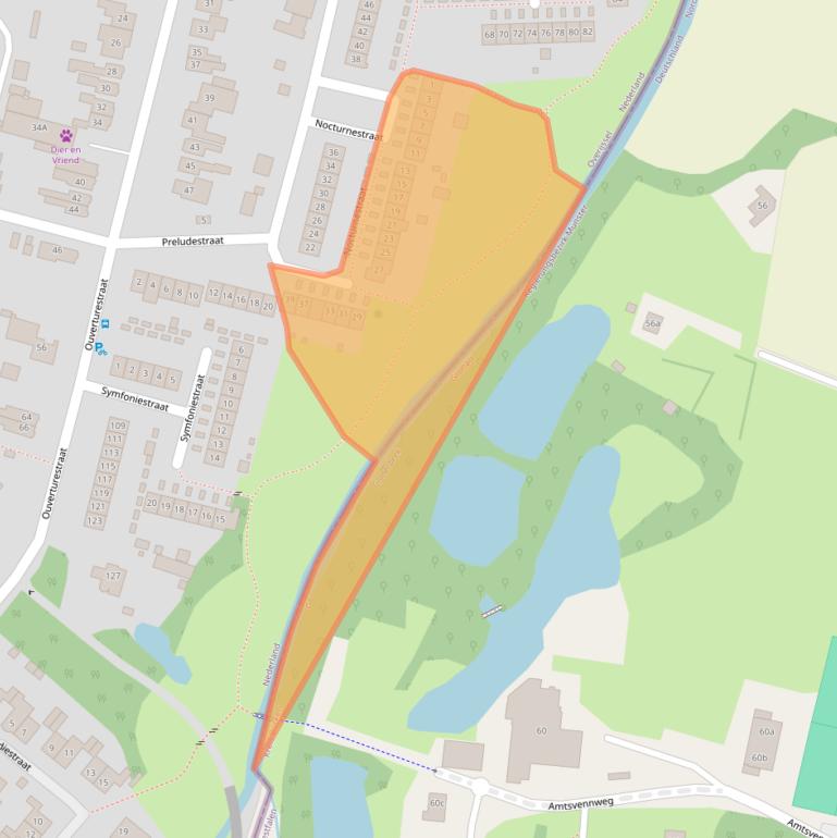 Kaart van postcodegebied 7534XM.