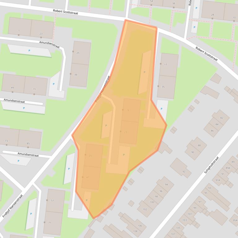 Kaart van postcodegebied 7534ZK.