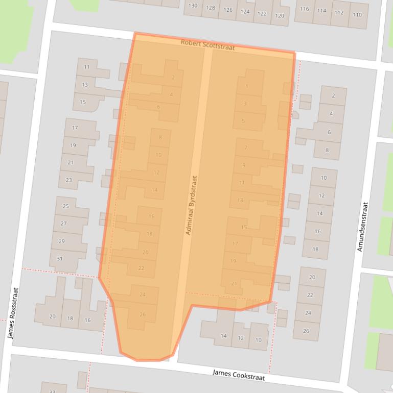Kaart van postcodegebied 7534ZP.