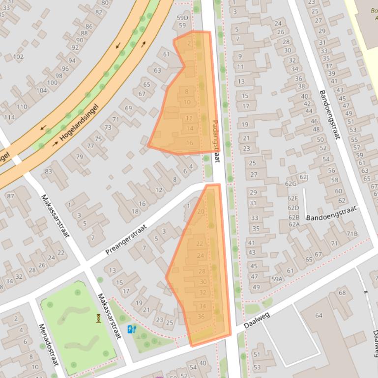 Kaart van postcodegebied 7535AD.