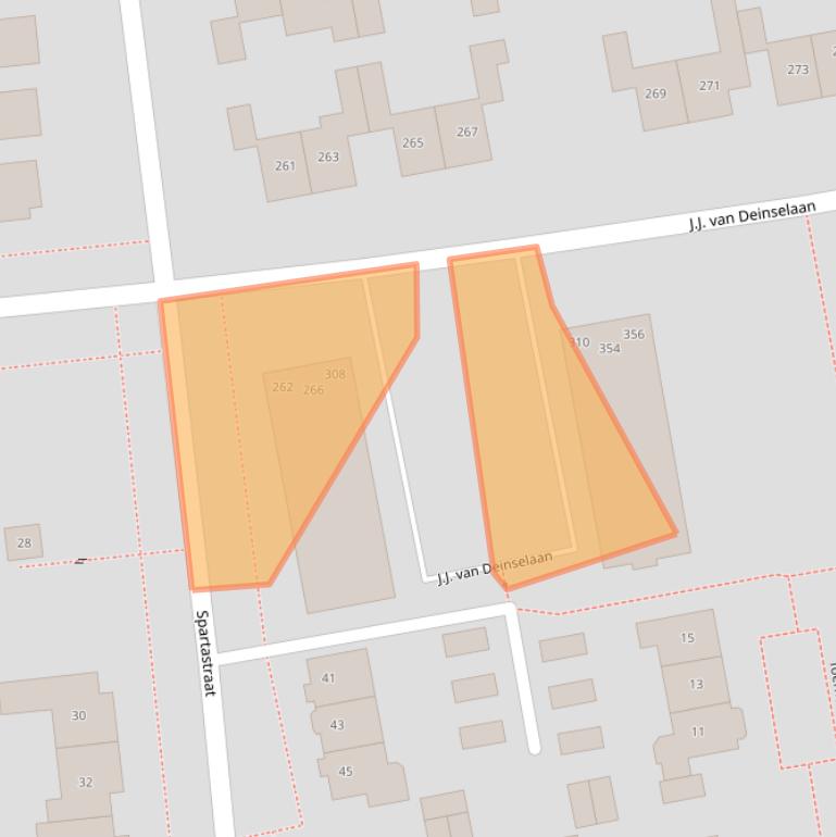 Kaart van postcodegebied 7535BR.