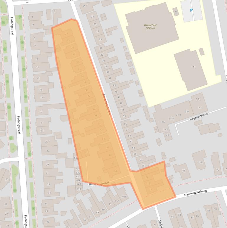 Kaart van postcodegebied 7535CB.