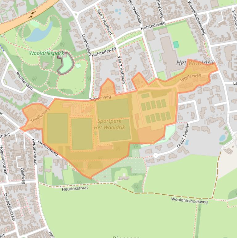 Kaart van postcodegebied 7535CJ.