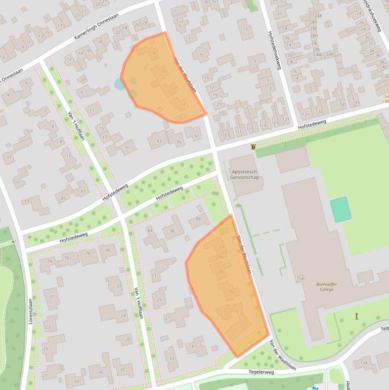 Kaart van postcodegebied 7535CP.