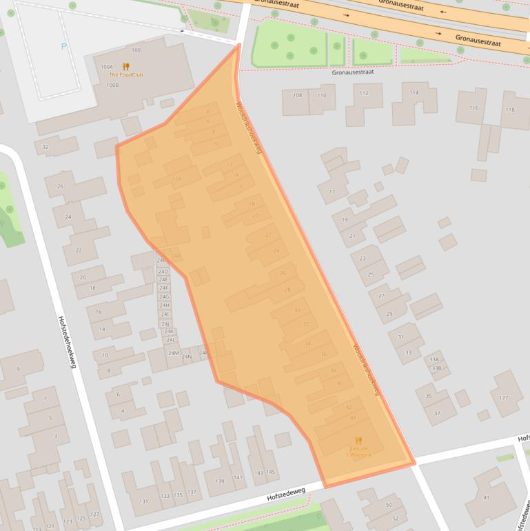 Kaart van postcodegebied 7535DC.