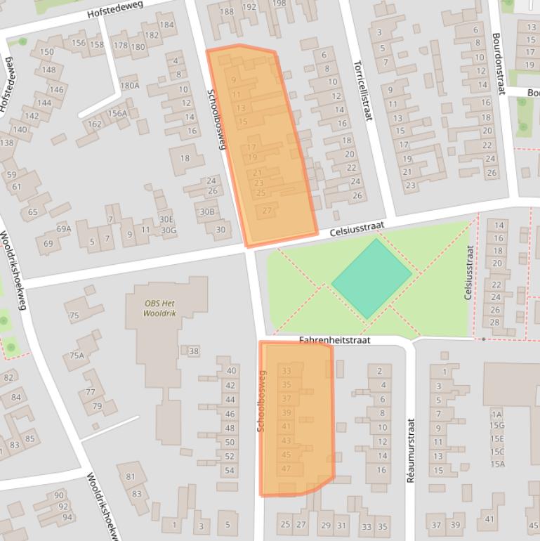 Kaart van postcodegebied 7535DE.