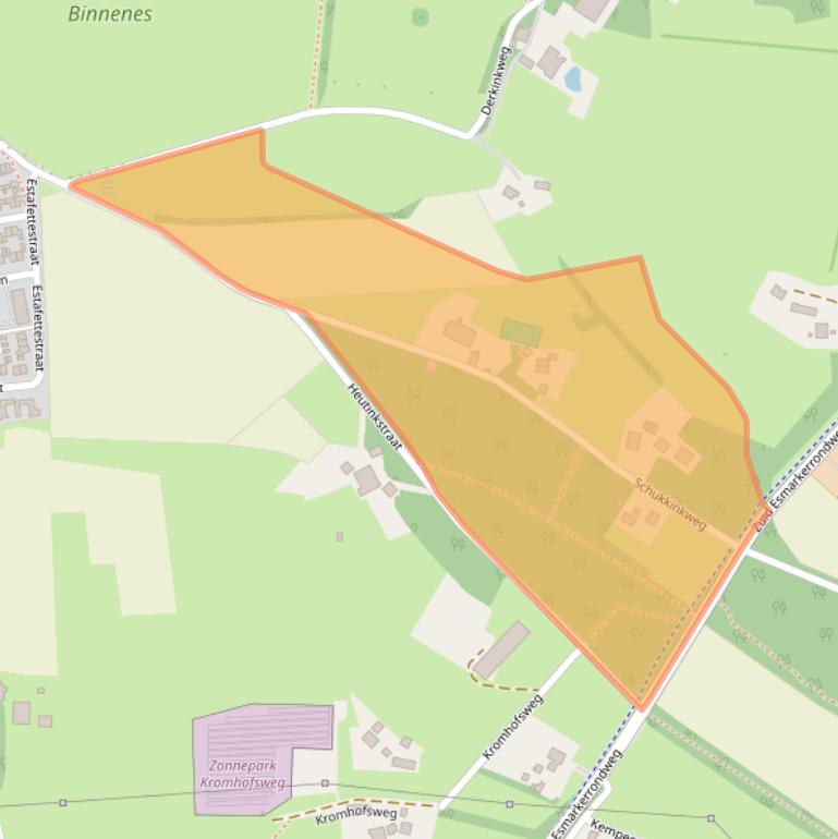 Kaart van postcodegebied 7535PB.