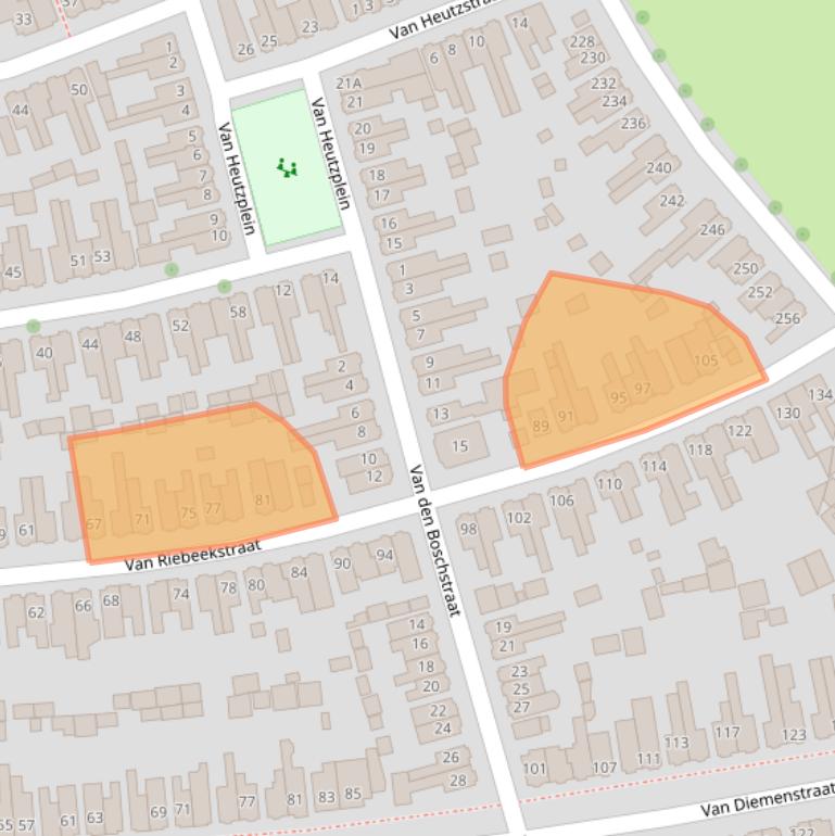 Kaart van postcodegebied 7535ZJ.