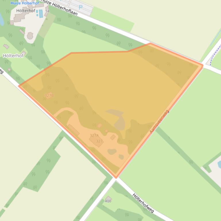 Kaart van postcodegebied 7536PD.