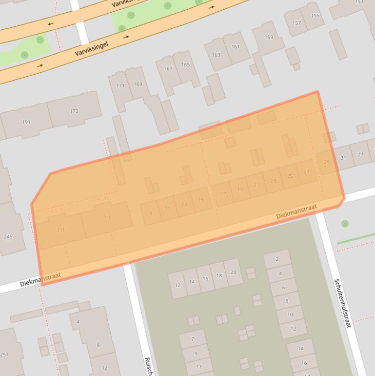 Kaart van postcodegebied 7541WT.