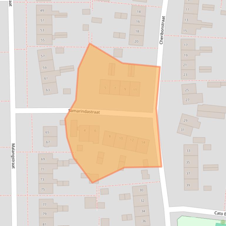 Kaart van postcodegebied 7541ZT.