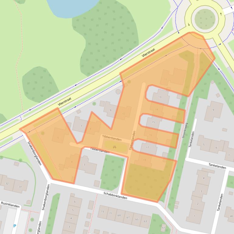 Kaart van postcodegebied 7542DA.