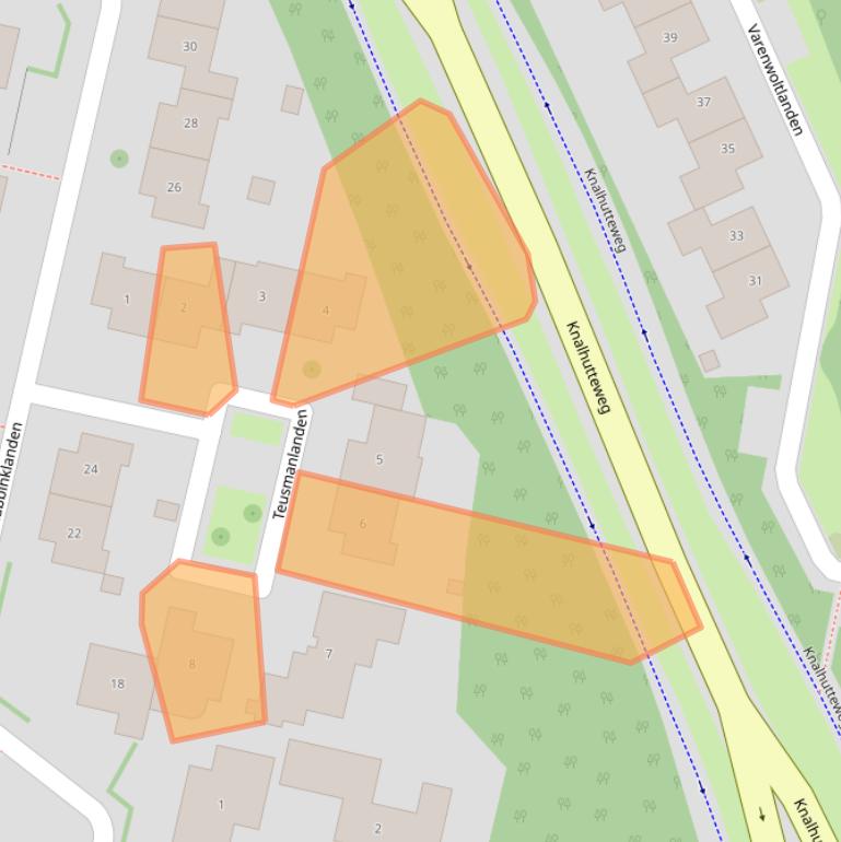 Kaart van postcodegebied 7542DM.