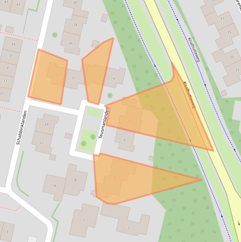 Kaart van postcodegebied 7542DN.