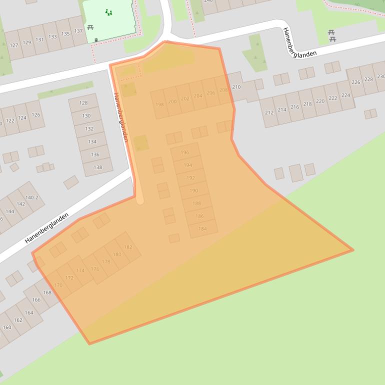 Kaart van postcodegebied 7542EE.