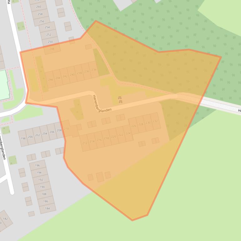 Kaart van postcodegebied 7542EG.