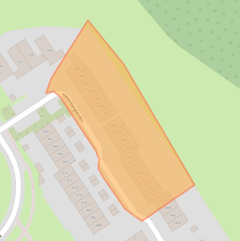 Kaart van postcodegebied 7542EM.