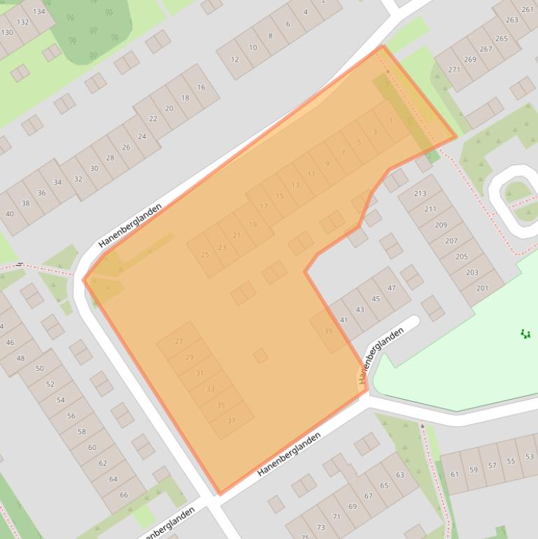 Kaart van postcodegebied 7542ER.