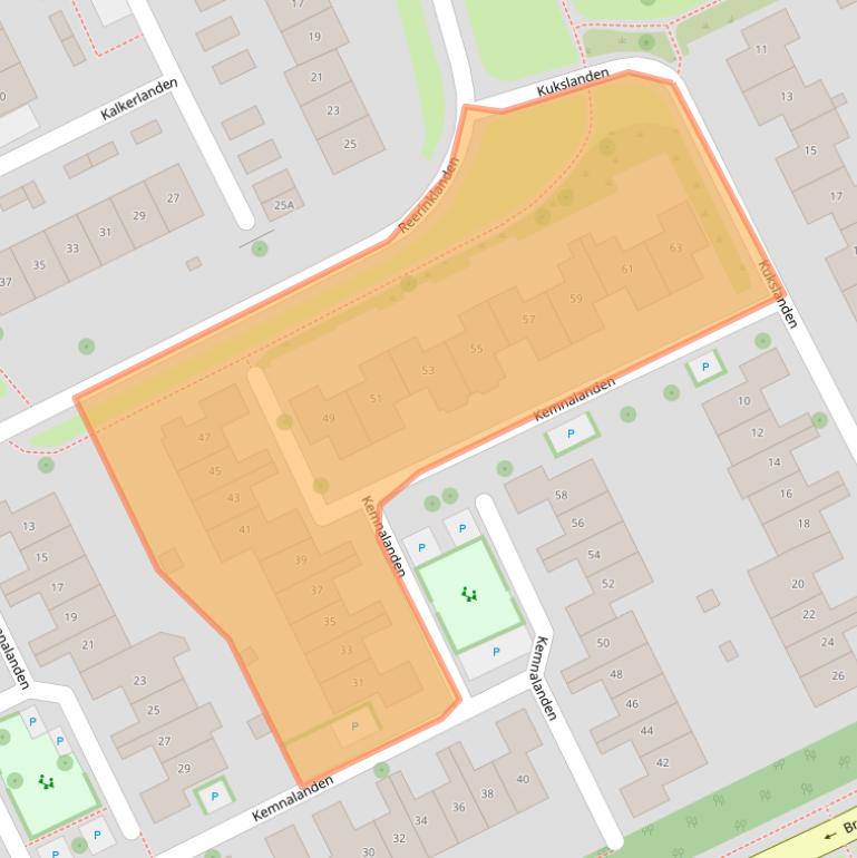 Kaart van postcodegebied 7542HM.