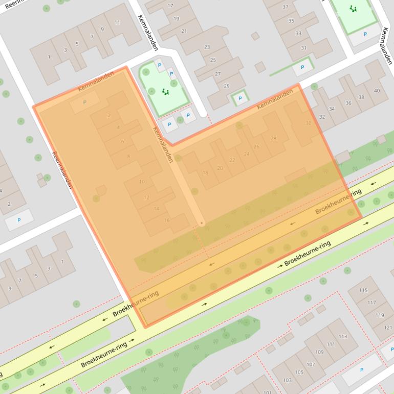 Kaart van postcodegebied 7542HN.