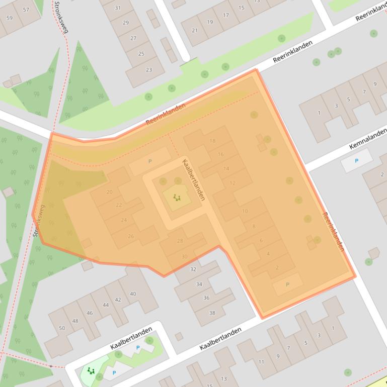 Kaart van postcodegebied 7542HS.