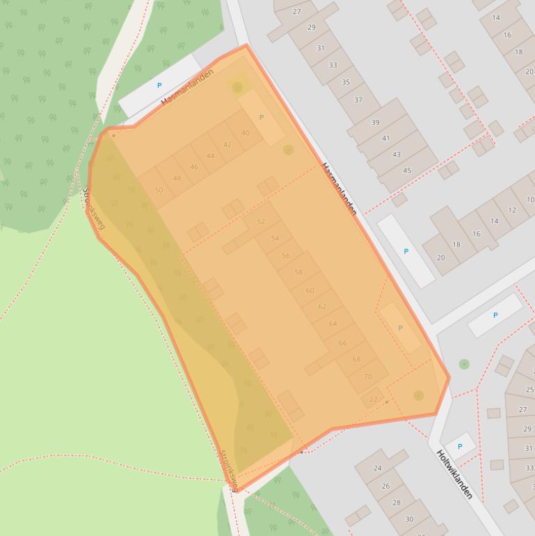 Kaart van postcodegebied 7542JL.