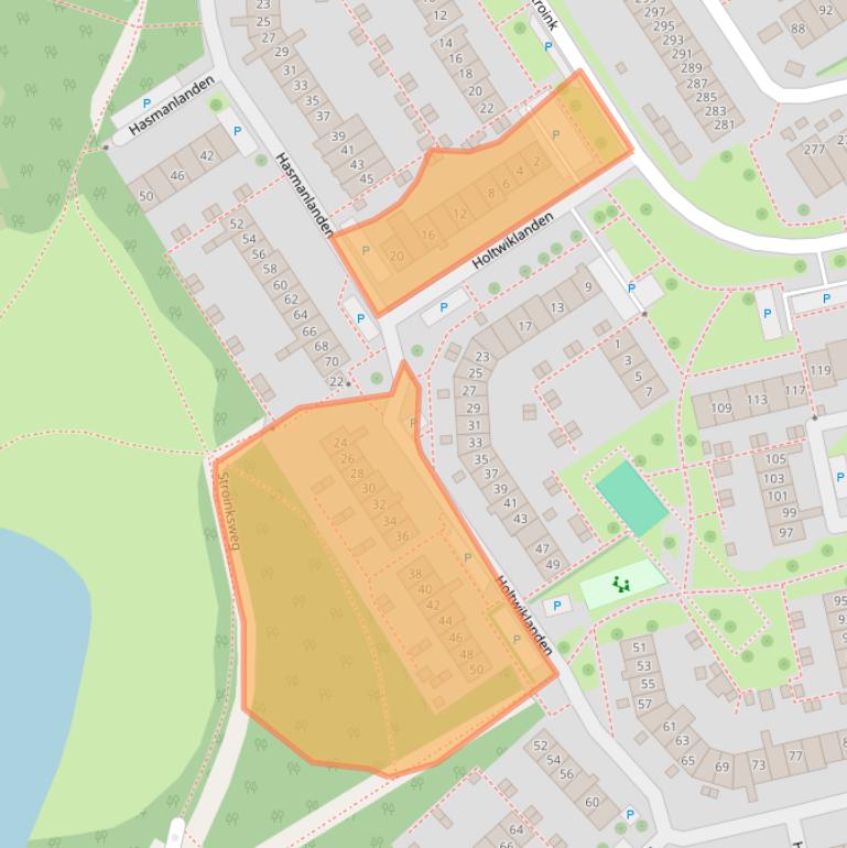 Kaart van postcodegebied 7542JN.