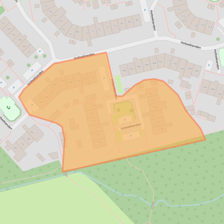 Kaart van postcodegebied 7542JR.