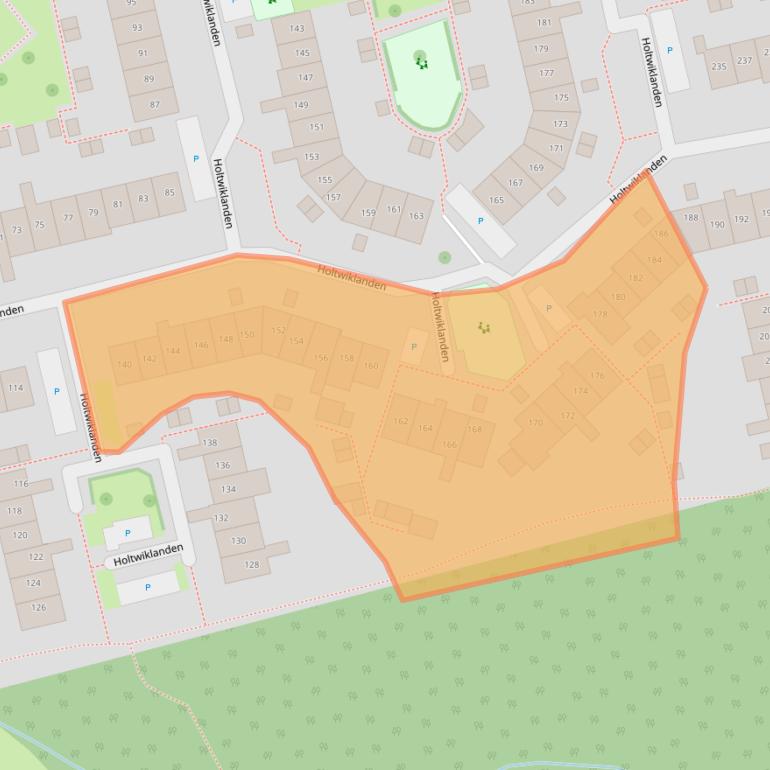 Kaart van postcodegebied 7542JS.