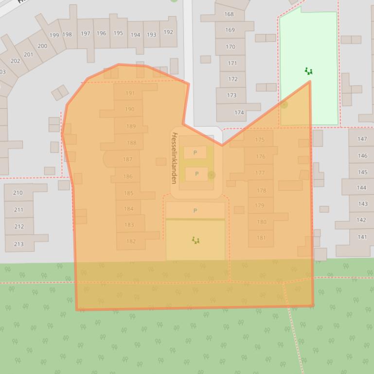 Kaart van postcodegebied 7542KK.